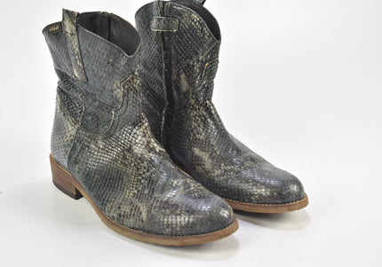 Clic Damen Stiefelette Boots EUR 38 Nr. 24-F 3152-Schuh-Gebraucht-secondhand