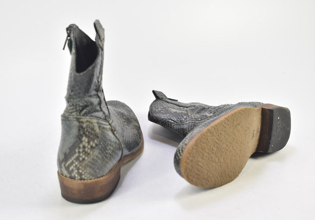 Clic Damen Stiefelette Boots EUR 38 Nr. 24-F 3152-Schuh-Gebraucht-secondhand