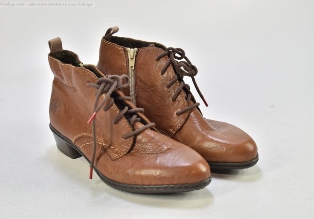 Rieker Damen Stiefelette Boots EUR 39 Nr. 25-B 847-gebrauchte Schuhe-Second hand-SchuhGebraucht