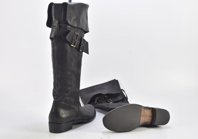 Manas Design Damen Stiefel Stiefelette Boots EUR 39 Nr. 24-B 3548-Schuh-Gebraucht-secondhand