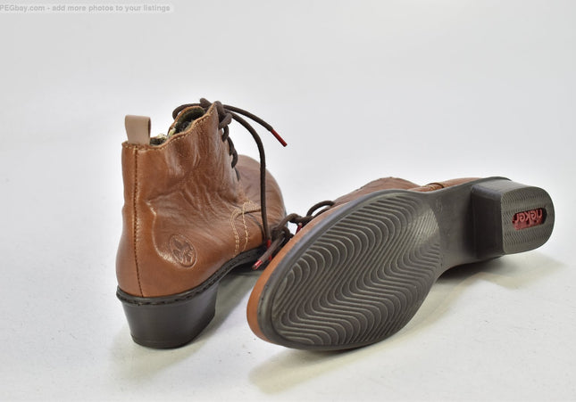 Rieker Damen Stiefelette Boots EUR 39 Nr. 25-B 847-gebrauchte Schuhe-Second hand-SchuhGebraucht