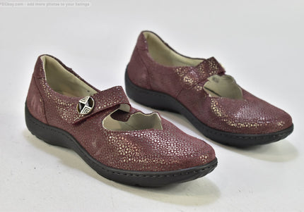 Waldläufer  Damen Halbschuhe Slipper Ballerinas  UK 4,5 Nr. 25-Y 1542
