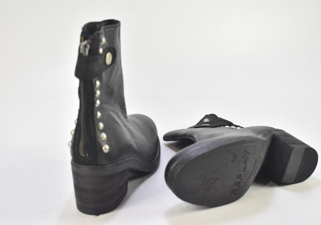 Replay Damen Stiefelette Boots EUR 38 Nr. 24-B 4469-Schuh-Gebraucht-secondhand