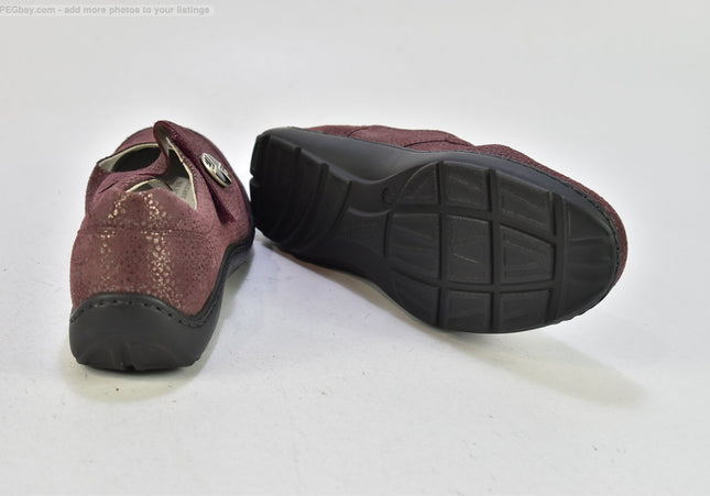 Waldläufer  Damen Halbschuhe Slipper Ballerinas  UK 4,5 Nr. 25-Y 1542