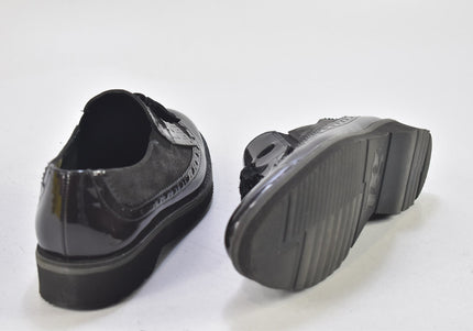 Paul Green Damen Halbschuhe Slipper Ballerinas SL 24,5cm Nr. 24-N 3141-Schuh-Gebraucht-secondhand
