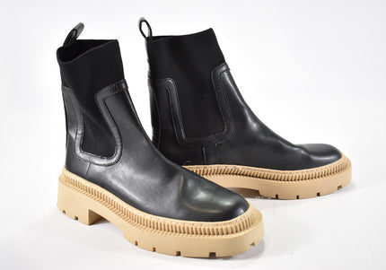 MNG Damen Stiefelette Boots SL 27 cm Nr. 24-J 1138-Schuh-Gebraucht-secondhand