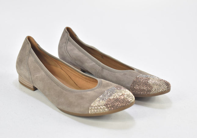 Gabor Damen Halbschuhe Slipper Ballerinas UK 6 Nr. 24-F 151-Schuh-Gebraucht-secondhand