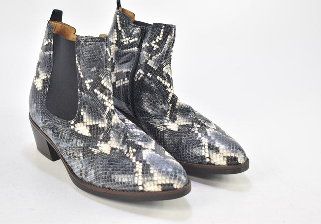 Gabor Damen Stiefelette Boots UK 4 Nr. 24-F 4153-Schuh-Gebraucht-secondhand