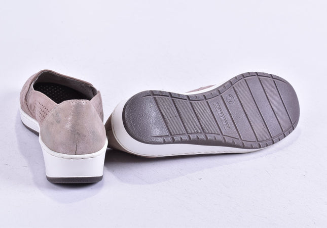 Medicus Damen Halbschuhe Slipper Ballerinas UK 4,5 Nr. 24-P 441-Schuh-Gebraucht-secondhand