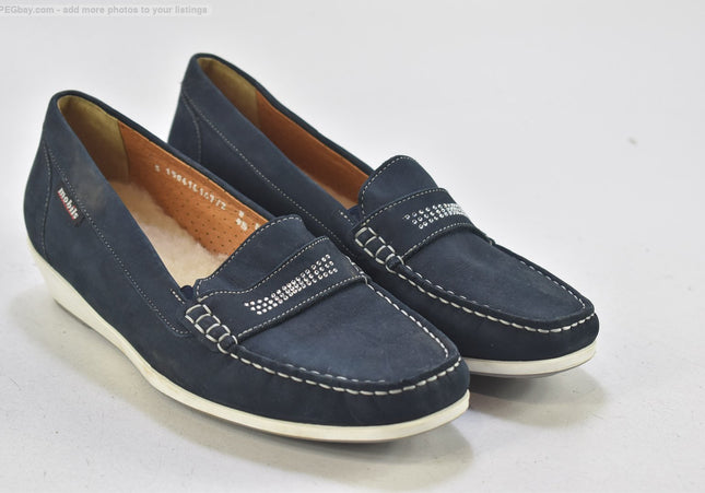 Mephisto Damen Halbschuhe Slipper Ballerinas UK 5 Nr. 24-X 2439-Schuh-Gebraucht-secondhand