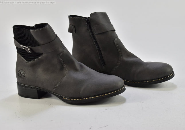 Rieker Damen Stiefelette Boots EUR 39 Nr. 24-B 5922-Schuh-Gebraucht-secondhand
