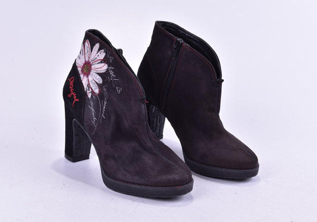 Desigual Damen Stiefelette Boots SL 24 cm Nr. 24-F 1569-Schuh-Gebraucht-secondhand