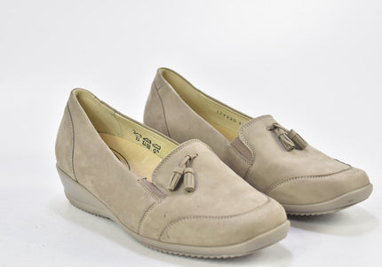 Waldläufer Damen Halbschuhe Slipper Ballerinas UK 5,5 Nr. 23-A 897-Schuh-Gebraucht-secondhand