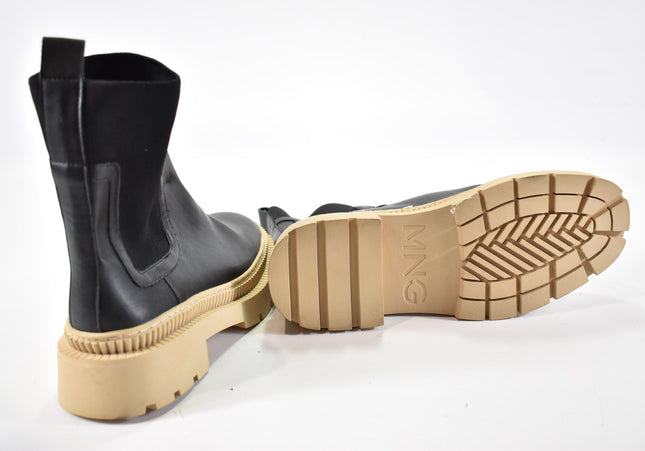 MNG Damen Stiefelette Boots SL 27 cm Nr. 24-J 1138-Schuh-Gebraucht-secondhand