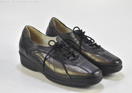 Waldläufer Damen Halbschuhe Freizeitschuhe UK 6 Nr. 25-J 1757-Schuh-Gebraucht-secondhand