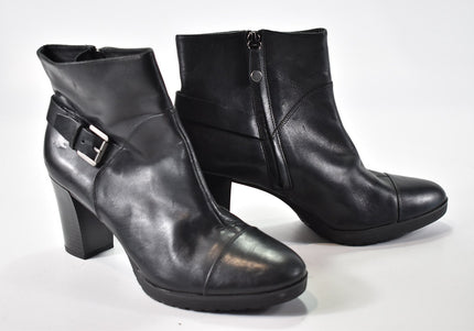Geox Damen Stiefelette Boots EUR 41 Nr. 24-J 1139-Schuh-Gebraucht-secondhand