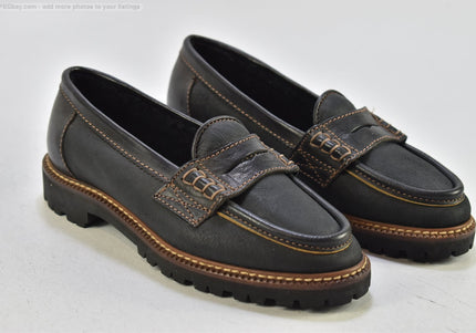 Zamagni  Damen Halbschuhe Slipper Ballerinas  SL 22,5cm Nr. 26-F 1079