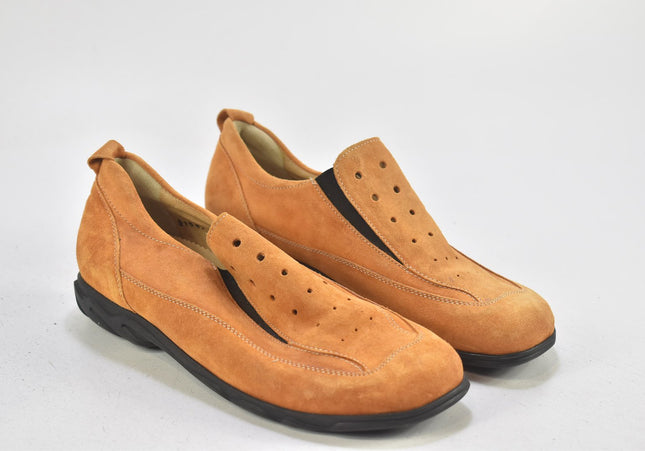 Hartjes Damen Halbschuhe Slipper Ballerinas UK 4,5 Nr. 24-X 1644-Schuh-Gebraucht-secondhand