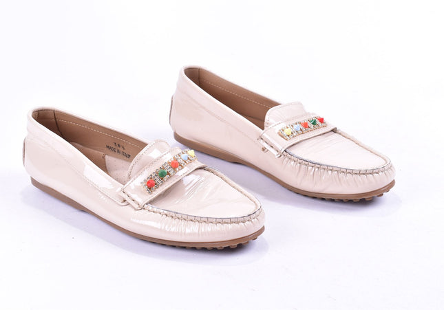 Liebenswertes Damen Halbschuhe Ballerinas EUR 38,5 Nr. 23-F 2403-Schuh-Gebraucht-secondhand