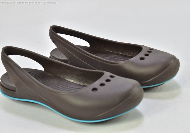 Crocs Damen Sandale Sandalette W8 Nr. 25 S 4143-SchuhGebraucht