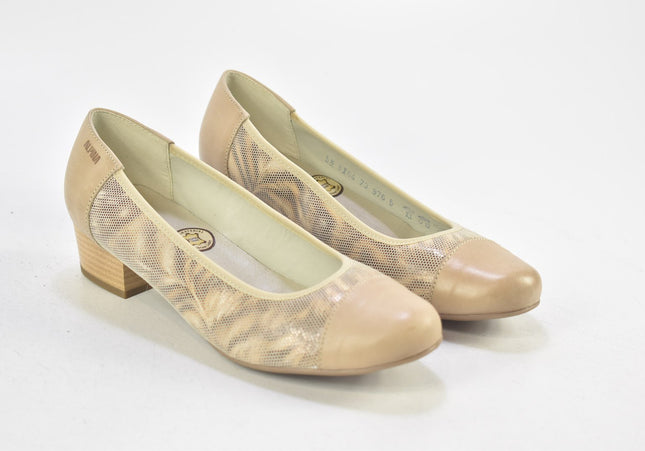 Alpina Damen Pumps High Heels UK 5,5 Nr. 24-J 2801-Schuh-Gebraucht-secondhand