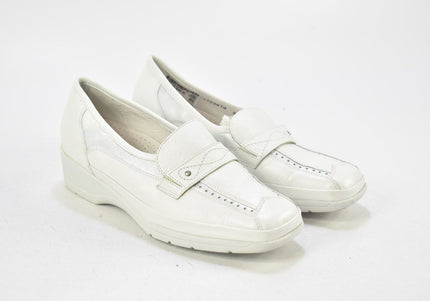Waldläufer Damen Halbschuhe Slipper Ballerinas UK 4,5 Nr. 24-A 2328-Schuh-Gebraucht-secondhand