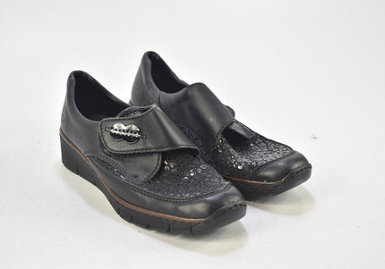 Rieker  Damen Halbschuhe Freizeitschuhe  EUR 37 Nr. 24-A 3227