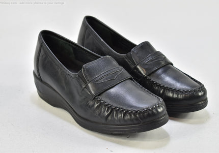 Medicus Damen Halbschuhe Slipper Ballerinas UK 5 Nr. 25-M 854-Schuh-Gebraucht-secondhand
