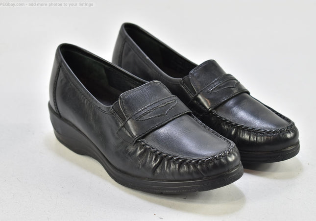Medicus Damen Halbschuhe Slipper Ballerinas UK 5 Nr. 25-M 854-Schuh-Gebraucht-secondhand
