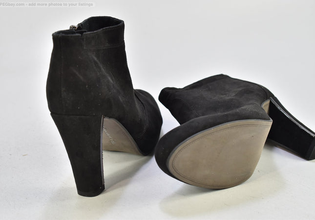 Tamaris Damen Stiefelette Boots EUR 40 Nr. 25-B 526-second hand-gebrauchte Schuhe-SchuhGebraucht