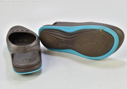 Crocs Damen Sandale Sandalette W8 Nr. 25 S 4143-SchuhGebraucht