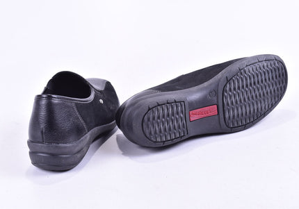 Medicus Damen Halbschuhe Slipper Ballerinas UK 4,5 Nr. 23-F 333-Schuh-Gebraucht-secondhand