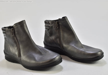 Semler Damen Stiefelette Boots UK 7,5 Nr. 24-B 6076-Schuh-Gebraucht-secondhand