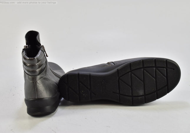 Semler Damen Stiefelette Boots UK 7,5 Nr. 24-B 6076-Schuh-Gebraucht-secondhand