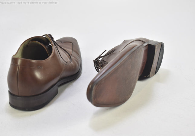 Hugo Boss Herren Halbschuhe Freizeitschuhe UK 7,5 Nr. 25-J 663-Schuh-Gebraucht-secondhand