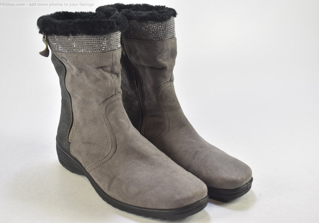 Ara Damen Stiefelette Boots UK 7 Nr. 24-B 5470-Schuh-Gebraucht-secondhand