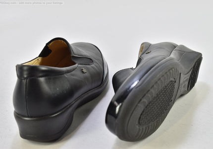 Finn Comfort Damen Halbschuhe Slipper Ballerinas UK 7,5 Nr. 25-T 717-gebrauchte schuhe-second hand-SchuhGebraucht