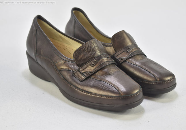 Waldläufer Damen Halbschuhe Slipper Ballerinas UK 8 Nr. 25-J 175-Schuh-Gebraucht-secondhand