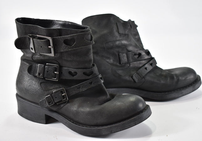 Twin-Set Damen Stiefelette Boots EUR 38 Nr. 24-J 1143-Schuh-Gebraucht-secondhand