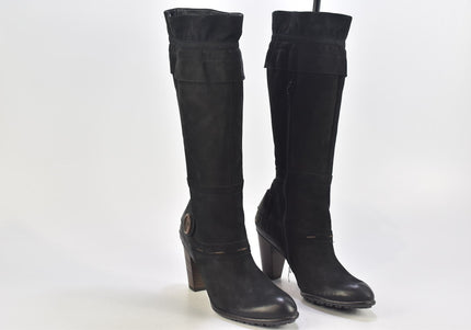 Paul Green Damen Stiefel Stiefelette Boots UK 4 Nr. 24-B 3103-Schuh-Gebraucht-secondhand