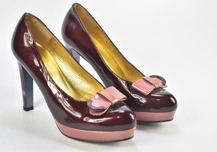 Sandra Liza Damen Pumps High Heels EUR 40 Nr. 24-J 2803-Schuh-Gebraucht-secondhand