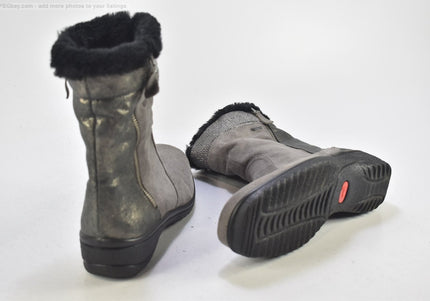 Ara Damen Stiefelette Boots UK 7 Nr. 24-B 5470-Schuh-Gebraucht-secondhand