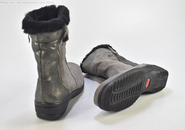 Ara Damen Stiefelette Boots UK 7 Nr. 24-B 5470-Schuh-Gebraucht-secondhand