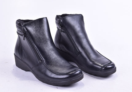 Damen Stiefelette Boots SL 23,5 cm Nr. 24-A 2874-Schuh-Gebraucht-secondhand