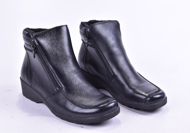 Damen Stiefelette Boots SL 23,5 cm Nr. 24-A 2874-Schuh-Gebraucht-secondhand