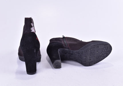 Desigual Damen Stiefelette Boots SL 24 cm Nr. 24-F 1569-Schuh-Gebraucht-secondhand