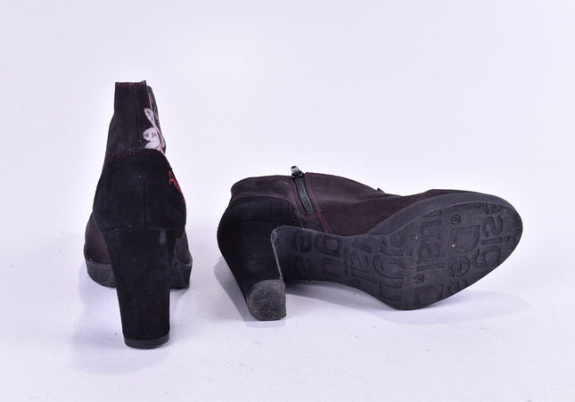 Desigual Damen Stiefelette Boots SL 24 cm Nr. 24-F 1569-Schuh-Gebraucht-secondhand