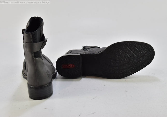 Rieker Damen Stiefelette Boots EUR 39 Nr. 24-B 5922-Schuh-Gebraucht-secondhand
