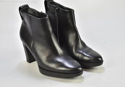 Paul Green Damen Stiefelette Boots UK 4 Nr. 25-B 854-gebrauchte Schuhe-Second hand-SchuhGebraucht