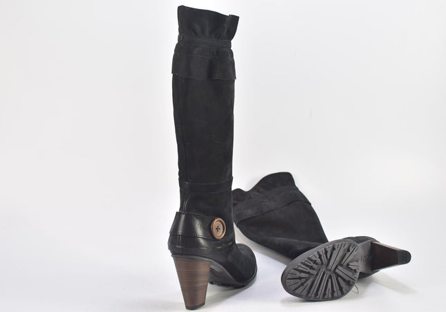 Paul Green Damen Stiefel Stiefelette Boots UK 4 Nr. 24-B 3103-Schuh-Gebraucht-secondhand